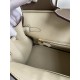 HERMES Birkin 30 Etoupe&Craie Epsom Gold-tone Hardware