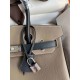 HERMES Birkin 30 Etoupe&Nior Epsom Silver-tone Hardware