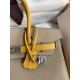 HERMES Birkin 30 Trench&Jaune Ambre Epsom Silver-tone Hardware