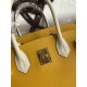 HERMES Birkin 30 Jaune Ambre&Craie Epsom Gold-tone Hardware