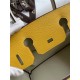 HERMES Birkin 30 Jaune Ambre&Craie Epsom Gold-tone Hardware