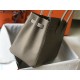 HERMES Birkin 35 Gris Tourterelle Togo Gold-tone Hardware