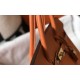 HERMES Birkin 35 Orange Togo Gold-tone Hardware