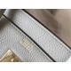 HERMES Birkin 35 Gris Perle Togo Gold-tone Hardware