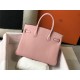 HERMES Birkin 35 Rose Confetti Togo Gold-tone Hardware