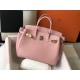 HERMES Birkin 35 Rose Confetti Togo Gold-tone Hardware