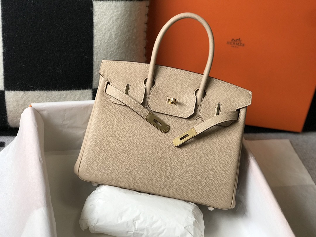 HERMES Birkin 35 Trench Togo Gold-tone Hardware