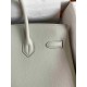 HERMES Birkin 35 Gris Perle Epsom Silver-tone Hardware