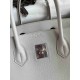 HERMES Birkin 35 Gris Perle Epsom Silver-tone Hardware