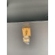 HERMES Kelly 25 Bleu Lin Epsom Gold-tone Hardware