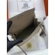 HERMES Kelly 25 Trench Epsom Silver-tone Hardware