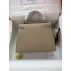 HERMES Kelly 25 Trench Epsom Gold-tone Hardware