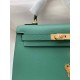 HERMES Kelly 25 Malachite Epsom Gold-tone Hardware