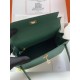 HERMES Kelly 25 Malachite Epsom Gold-tone Hardware