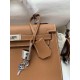 HERMES Kelly 25 Gold Epsom Silver-tone Hardware