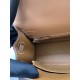 HERMES Kelly 25 Gold Epsom Silver-tone Hardware