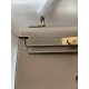 HERMES Kelly 25 Etoupe Epsom Gold-tone Hardware