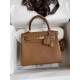 HERMES Kelly 25 Gold Togo Gold-tone Hardware