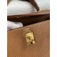 HERMES Kelly 25 Gold Togo Gold-tone Hardware