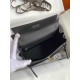 HERMES Kelly 25 Nior Togo Silver-tone Hardware