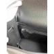 HERMES Kelly 25 Nior Togo Silver-tone Hardware