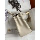 HERMES Kelly 25 Craie Togo Gold-tone Hardware