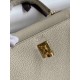 HERMES Kelly 25 Craie Togo Gold-tone Hardware