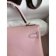 HERMES Kelly 25 Rose Sakura Togo Gold-tone Hardware