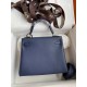 HERMES Kelly 25 Deep Blue Togo Gold-tone Hardware