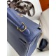 HERMES Kelly 25 Deep Blue Togo Gold-tone Hardware