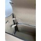 HERMES Kelly 25 Gris Tourterelle Togo Silver-tone Hardware