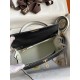 HERMES Kelly 25 Nior&Craie Epsom Gold-tone Hardware