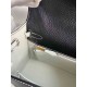 HERMES Kelly 25 Nior&Craie Epsom Gold-tone Hardware