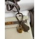 HERMES Kelly 25 Craie&Etoupe Epsom Gold-tone Hardware