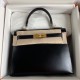 HERMES Kelly 28 Nior Box Gold-tone Hardware