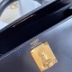 HERMES Kelly 28 Nior Box Gold-tone Hardware