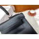 HERMES Kelly 28 Nior Box Silver-tone Hardware