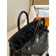 HERMES Birkin 25 Nior Box Silver-tone Hardware