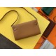 HERMES Kelly To Go Gold Epsom Silver-tone Hardware