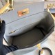 HERMES Kelly 2424 Etain Togo Gold-tone Hardware