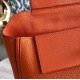 HERMES Kelly 2424 Orange Togo Gold-tone Hardware