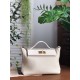 HERMES Kelly 2424 Craie Togo Gold-tone Hardware