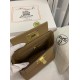 HERMES Kelly Mini 2424 Biscuit Evercolor Gold-tone Hardware