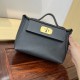 HERMES Kelly Mini 2424 Nior Evercolor Gold-tone Hardware