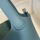 HERMES Picotin Lock 22 Bleu Jean Togo