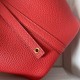 HERMES Picotin Lock 22 Rouge Casaque Togo