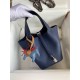 HERMES Picotin Lock 18 Deep Blue TC