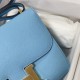 HERMES Constance 19 Celeste Epsom