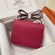 HERMES Constance 19 Rose Exterme Epsom