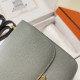 HERMES Constance 19 Gris Mouette Epsom